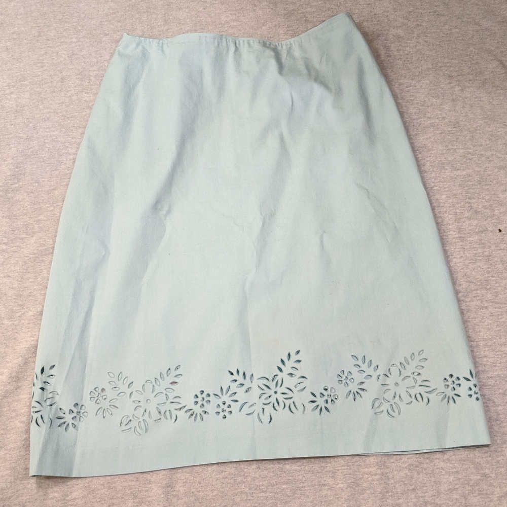 Banana Republic  Embroidered Skirt
